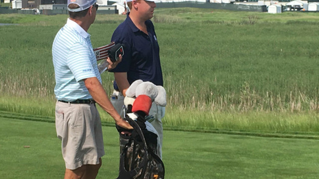 For Davis Love III, a father-son outing at the US Open